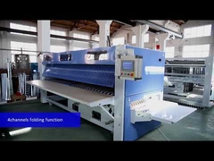 Heavy Duty Laundry Folding Machine Bed Sheet Folder